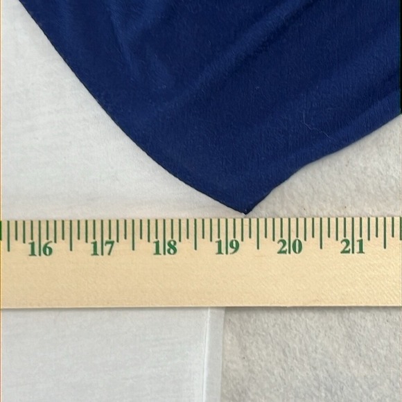 Mitchell & Ness Womens Sporting KC 3/4 Sleeve Tshirt‎ Size XL White Blue Soccer - Picture 9 of 9